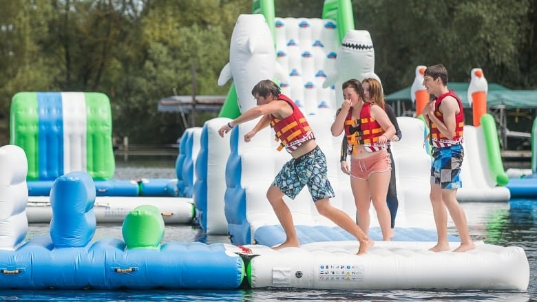 First floating water park coming to Manitoba First floating water park coming to Manitoba