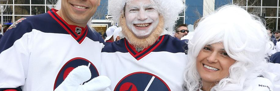 Tickets for the whiteout parties outside Winnipeg Jets playoff games go on sale on April 8