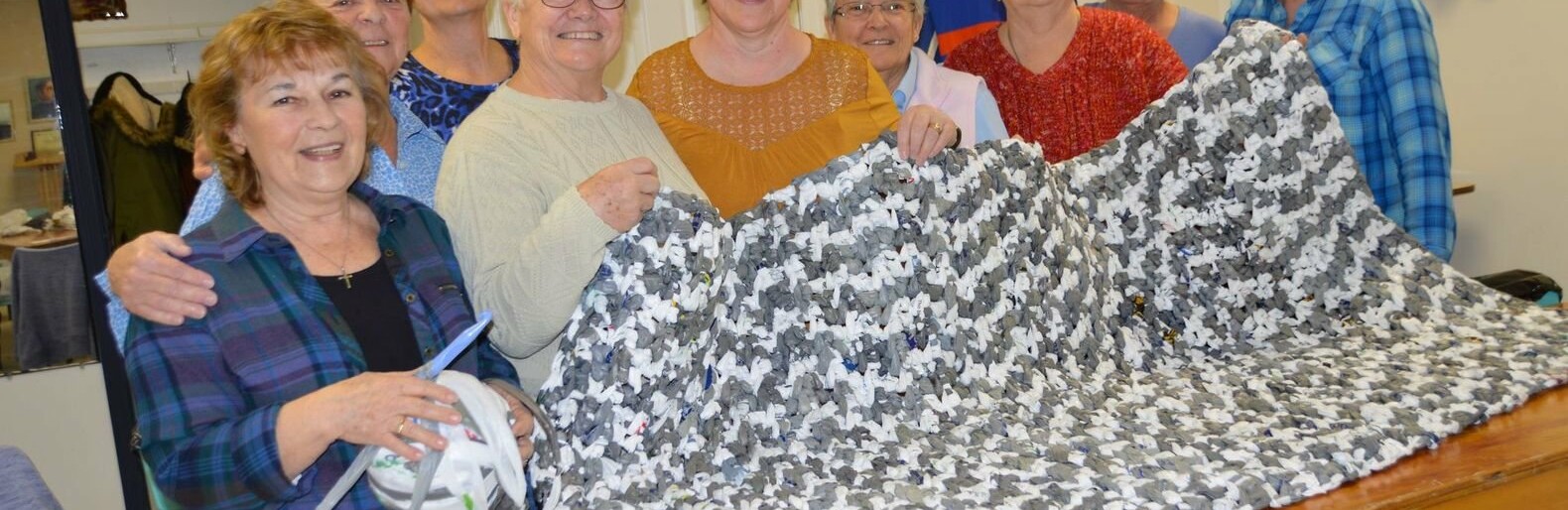 Helping the homeless in Winnipeg be re-using plastic bags