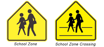 Speed limits in school zones are not in effect until September 1st