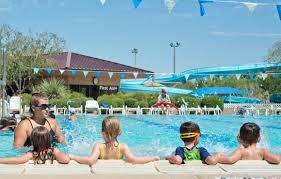 Family pool day is a great idea!