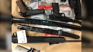 Drugs, guns, and stolen property seized by police